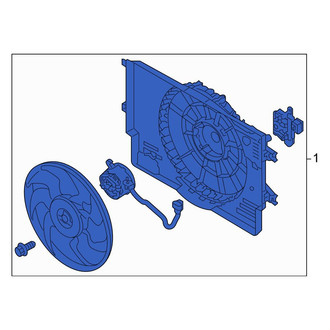 Genesis OE - Engine Cooling Fan Assembly