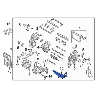 Genesis OE - HVAC Heater Core Heater Element
