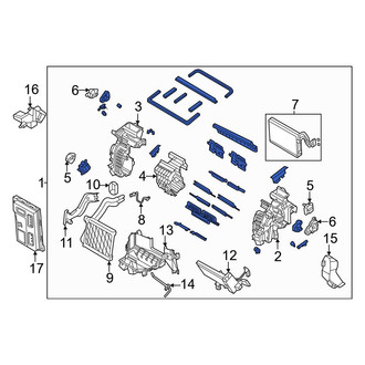 Genesis OE - HVAC Unit Case Assembly