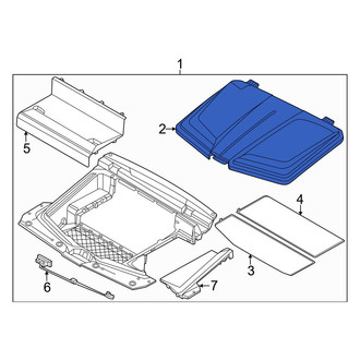 Genesis OE - Front Trunk Floor Access Cover