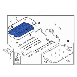 Genesis OE - Upper Drive Motor Battery Pack Cover