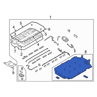 Genesis OE - Lower Drive Motor Battery Pack Cover