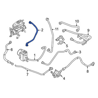 Genesis OE - Drive Motor Battery Pack Coolant Hose