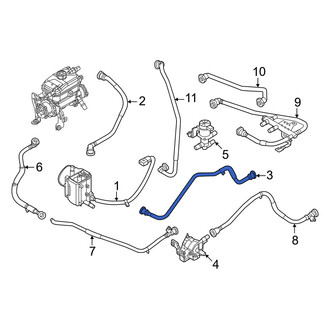 Genesis OE - Drive Motor Battery Pack Coolant Hose