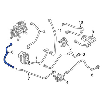 Genesis OE - Drive Motor Battery Pack Coolant Hose