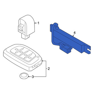 Genesis OE - Rear Inner Keyless Entry Antenna