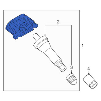 Genesis OE - Tire Pressure Monitoring System (TPMS) Sensor