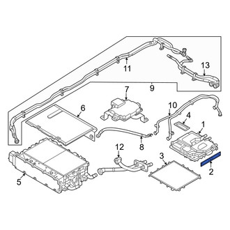 Genesis OE - Rear Upper Drive Motor Inverter Cover Gasket