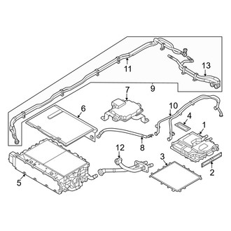 Genesis OE - Electrical Components (Rear Inverter)