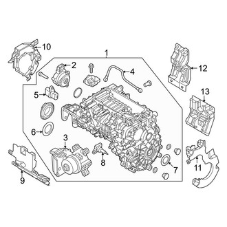 Genesis OE - Electrical Components (Front Drive Motor)