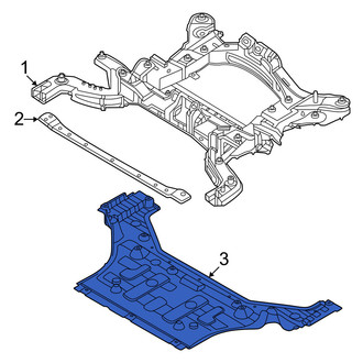 Genesis OE - Front Powertrain Skid Plate
