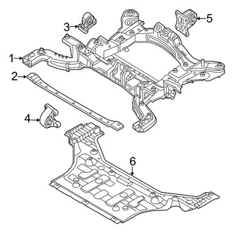 Genesis OE - Front Suspension - Suspension Mounting (AWD)
