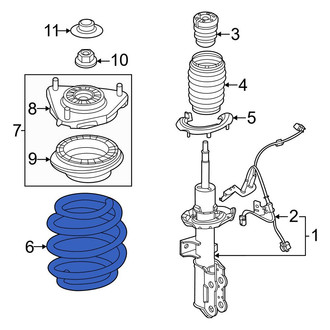 Genesis OE - Front Coil Spring