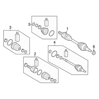 Genesis OE - Front Suspension - Drive Axles