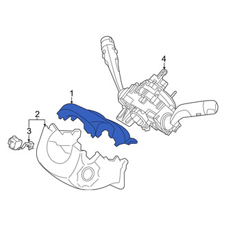 Genesis OE - Lower Steering Column Cover