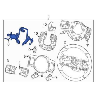 Genesis OE - Steering Wheel Wiring Harness
