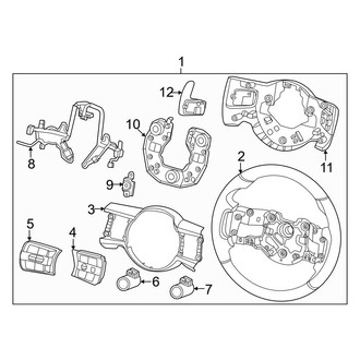 Genesis OE - Steering Wheel & Trim (Performance AWD)