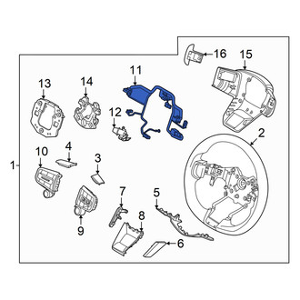 Genesis OE - Steering Wheel Wiring Harness