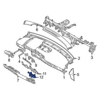 Genesis OE - Lower Instrument Panel Trim Panel