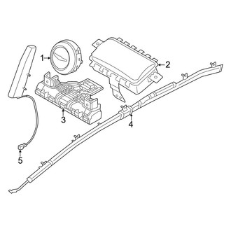 Genesis OE - Restraint Systems - Air Bag Components (Air Bags)