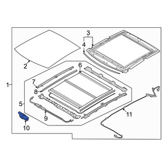 Genesis OE - Sunroof Motor