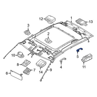 Genesis OE - Rear Right Interior Grab Bar