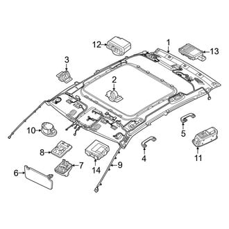 Genesis OE - Roof - Interior Trim