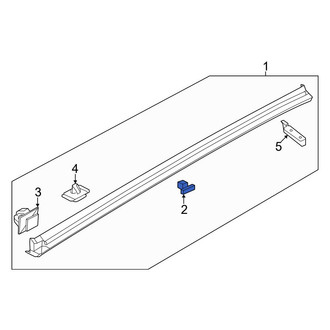 Genesis OE - Rocker Panel Molding Clip