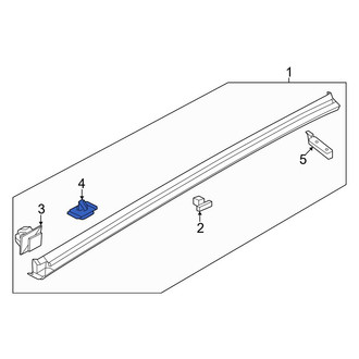 Genesis OE - Rocker Panel Molding Clip