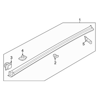 Genesis OE - Pillars, Rocker & Floor - Exterior Trim