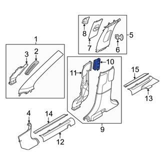 Genesis OE - Front Right Dashboard Air Vent