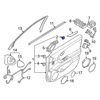 Genesis OE - Door Interior Trim Panel Retainer