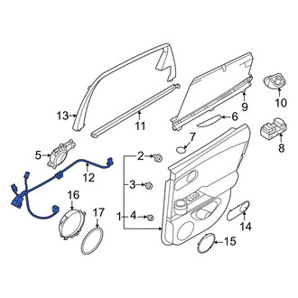 Genesis OE - Front Right Door Wiring Harness