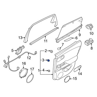 Genesis OE - Door Interior Trim Panel Retainer