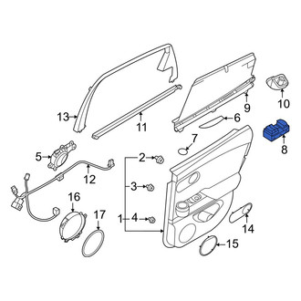 Genesis OE - Front Right Door Window Switch