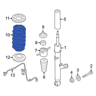 Genesis OE - Rear Coil Spring