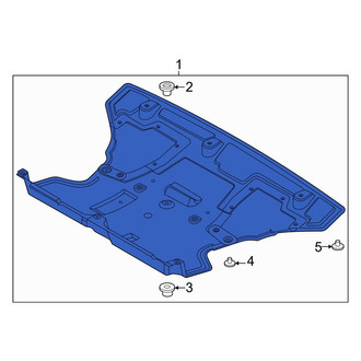 Genesis OE - Rear Floor Pan Splash Shield