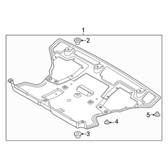 Genesis OE - Rear Suspension - Under Cover & Splash Shields