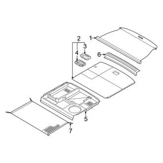 Genesis OE - Rear Body & Floor - Interior Trim (Interior Trim Components)