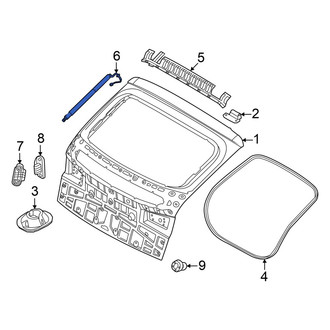 Genesis OE - Rear Left Liftgate Lift Support