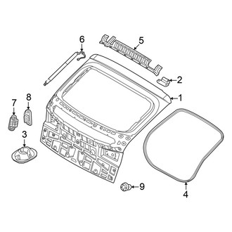 Genesis OE - Lift Gate - Gate & Hardware