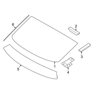 Genesis OE - Lift Gate - Glass (Performance AWD)