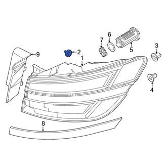 Genesis OE - Tail Light Clip