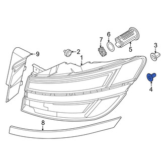 Genesis OE - Lower Tail Light Clip