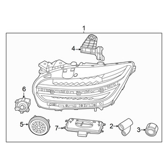 Genesis OE - Front Lamps - Headlamp Components