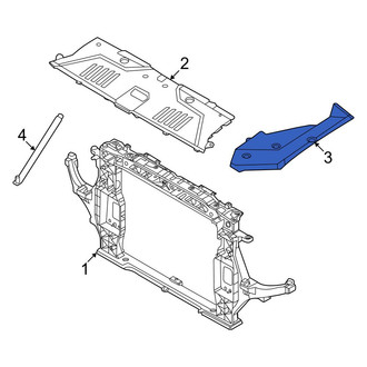 Genesis OE - Front Left Radiator Support Access Cover