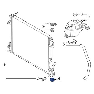 Genesis OE - Lower Radiator Insulator