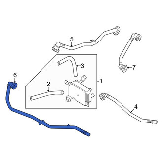 Genesis OE - Drive Motor Inverter Coolant Line