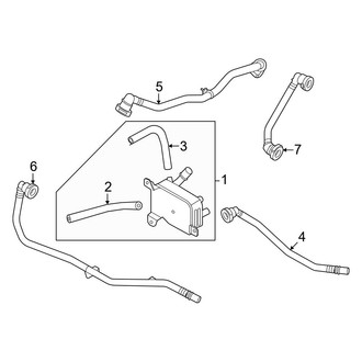 Genesis OE - Cooling - Hoses & Lines (Front Motor)