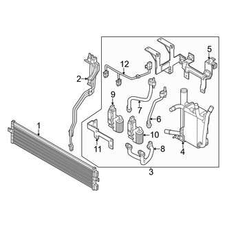 Genesis OE - Air Conditioner & Heater - Condenser, Compressor & Lines (Condensor)